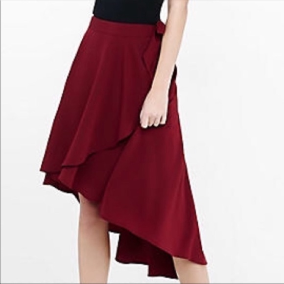 Express hi lo midi skirt - Picture 7 of 7